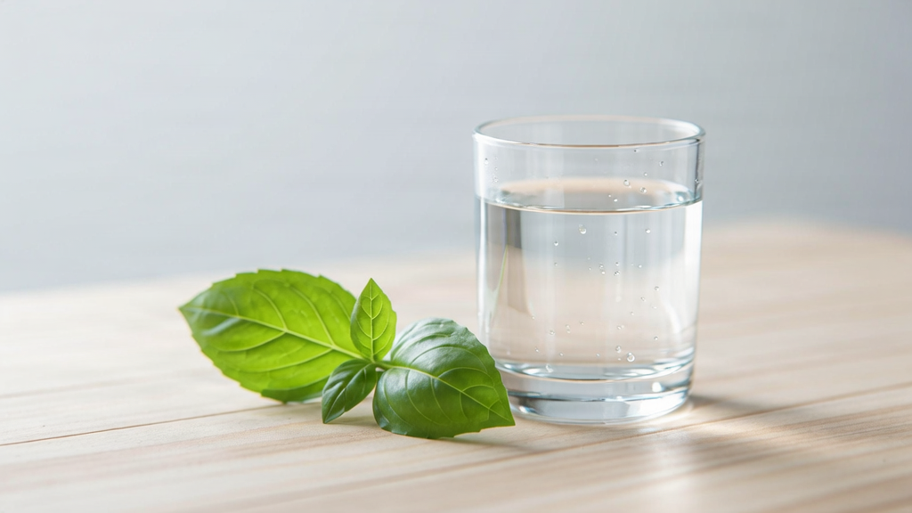 Serene and minimal representation of holistic nutrition